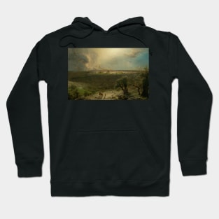 Jerusalem from the Mount of Olives by Frederic Edwin Church Hoodie